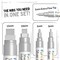 5 Acrylic Silver Paint Pen - Silver Marker Metallic Paint Pens for Fabric, Wood, Canvas, Leaf, Metal, Glass - Silver Paint Pen Fine Tip, Thin Point & Jumbo (1mm, 3mm, 6mm, 10mm, 15mm)